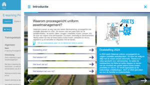 Screenshot uit de e-learning voor Waternet.