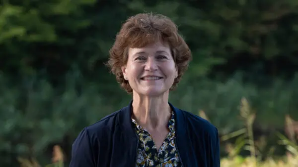 Foto van een medewerker van Wateropleidingen.